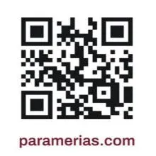 El código QR que lleva a paramerias.com.