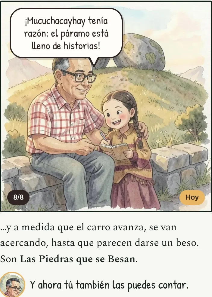 Las Piedras que se Besan: «¡Mucuchacayhay tenía razón: el páramo está lleno de historias!»