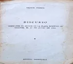 Tapa de «Discurso de Víctor Pineda»