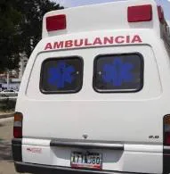 Una ambulancia. Imagen ilustrativa: la donación que se pide para el Hospital Rafael Rangel todavía no se ha concretado.
